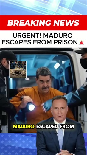 Maduro escaped from Guantánamo 3 hours ago using a tunnel no one knew existed #shockingtwist #worldnews #usa #americaupdate #news
