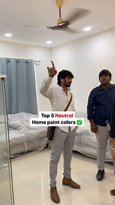 326K views · 21 reactions | Top 5 -Neutral home paint colors ✅ Contact - 9790920741 / 9384512304 Follow @dksinfradesigns for more ideas Dm for interior works, modular kitchen, wardrobes, furniture, home construction & renovations works, 3D plan, Floor plan, painting, wallpaper #interiorwork #chennaiinterior #modularkitchen #interiordesign #interiordesigner #interiordesignerchennai | DK’s Infra Designs | Facebook