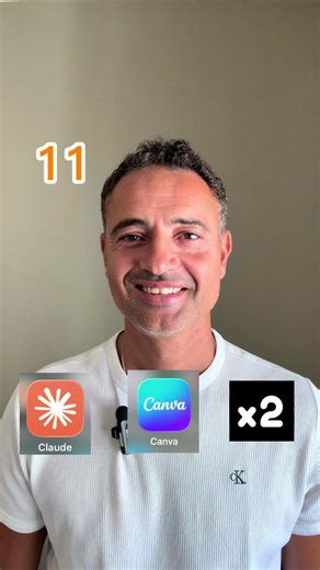 Episode 11: Design social media posts with Claude in Canva. From logo to post in less than a minute ديزاين للسوشيال ميديا في اقل من دقيقه #claude #canva #design #socialmedia #fyp