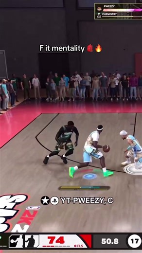I just be chilling frfr 😂 ref ain’t give me that tho? #nba2k26
