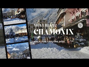 Chamonix 🇫🇷❄️ | 4k | French Villages Tour ~ Visit the Most beautiful villages in France.