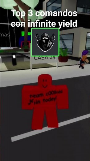 comandos con infinite yield