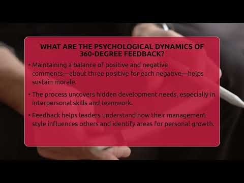 What Are The Psychological Dynamics Of 360-degree Feedback? - Office Wellness Insights