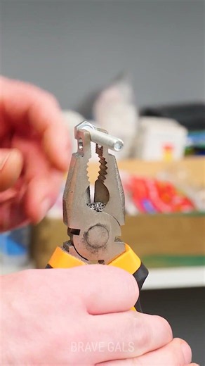 Give Old Pliers A Brand New Purpose 🛠️ #WorkshopDIY #ToolHack
