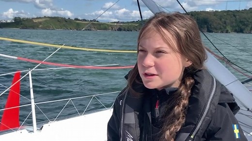 Greta Thunberg's zero carbon journey: 'I might feel a bit seasick'