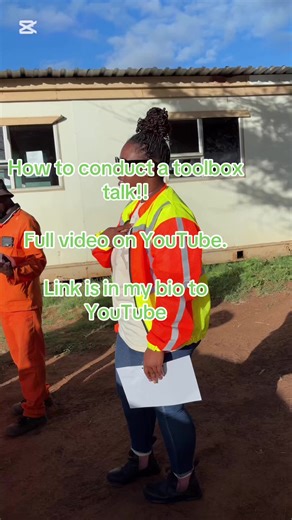 How to Effectively Conduct a Toolbox Talk