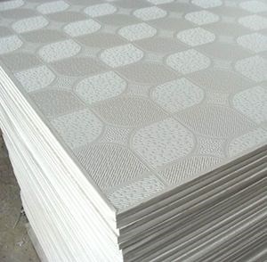 [Hot Item] 7mm 2X2 Gypsum False Ceiling Tile with High Quality