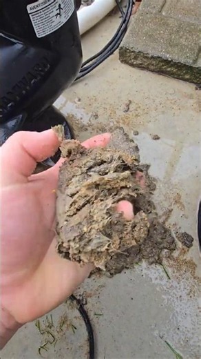 Fix Weak Pool Jets Fast! 💦 (Satisfying Clean) #cleaning #garden #pool #sand #poolfilter #