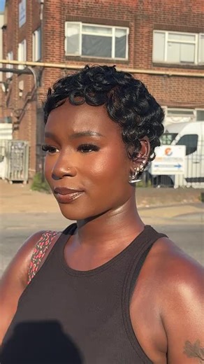 video, Pixie Cut Wigs for Women Pixie Cut Wig Human Hair Short Layered Wigs Full Machine Made Sho...