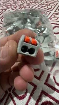 Conector de cabo elétrico push in terminais block fast, conectores para conexão de fio
