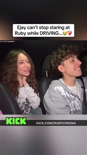 Ejay can’t stop staring at Ruby while DRIVING…😭❤️‍🩹 #ruby #ejay #fyp | ejay and ruby