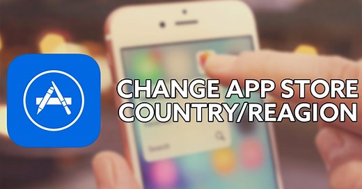 Cách đổi vùng Quốc gia tài khoản App Store trên iPhone