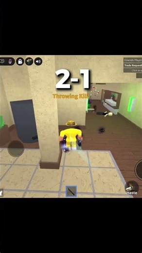 ||1v1ing friend in mm2!||