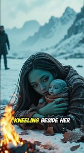 An Alien Mother Closed Her Eyes to Die — But a Human’s Warmth Brought Her Back#shorts