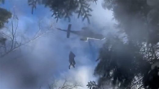 Hiker missing for 2 days rescued via helicopter
