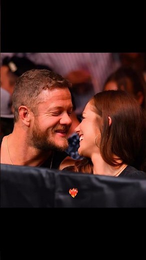 Minka kelly and Dan reynolds at UFC 303 🥰 love how playful they are! #imaginedragons
