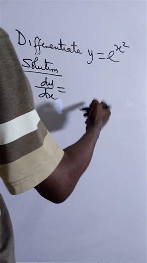 Most Students Get This Wrong 😱 | Differentiate y = eˣ² | Chain Rule Trick