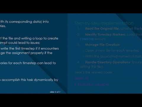 How to Write Each Part of a File in a Separate Directory Using Python