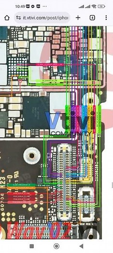 Iphone 12 ProMax Black Screen Problem, Screen Replaced but No Display, Solution Schematic Repair
