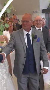 Bride Walking Up the Aisle
