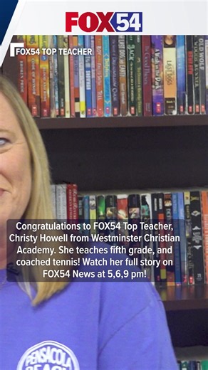 Christy Howell has taught fifth graders at Westminster Christian Academy for 17 years.
