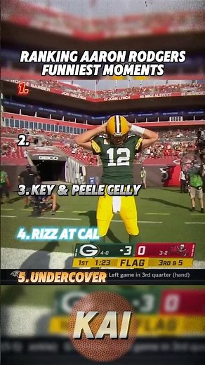 Top 5 Funniest Aaron Rodgers Moments 😭💀