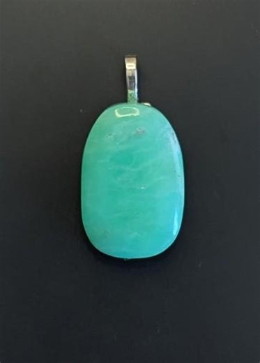 Striking Chrysoprase Pendant - Etsy