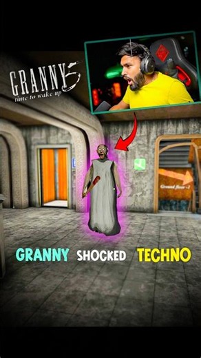 Techno Gamerz Funny Moment in Granny 5