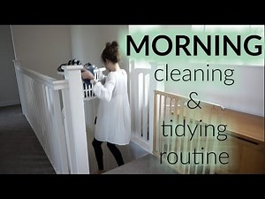 MUM / MOM OF TWO MORNING CLEANING AND TIDYING ROUTINE