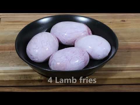 How to cook Lamb Fries !!