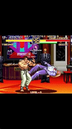 SNK Boss Fight 😳 Takuma vs Geese TAS