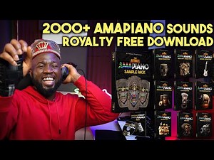 Download 100% Royalty Free 2000+ The Ultimate AmaPiano Loops Kit Afrobeat Producer Sample Pack