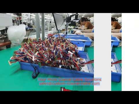 awg-44 micro-coax France supplier 20847-020T-01 Bespoke-Manufactured Cable Assembly quick car wiring