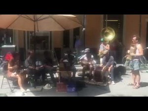 Busking in New Orleans