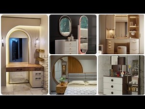 Dressing table design wooden/Simple dressing table design ideas for bedroom