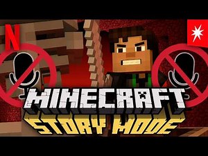 Minecraft: Story Mode | EP1: The Order of the Stone (Netflix) | No Voices