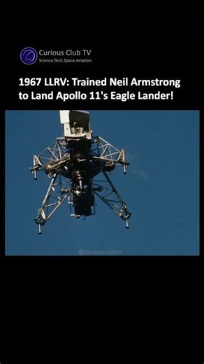 Lunar Landing Research Vehicle: Neil Armstrong training