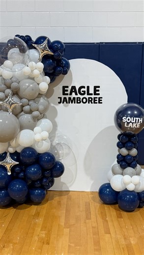 Eagle Jamboree Cheerleading competitions 💙🩶🤍 | Handmade Creations