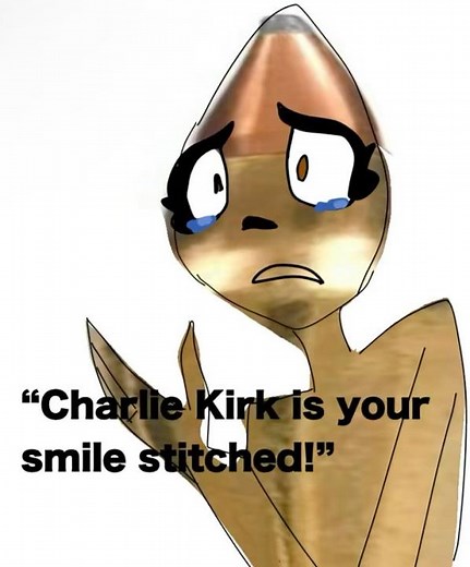 Alastor, is your smile stitched? 😢 #meme #viral #charliekirk #forsken #grook #X #funny #azuretime