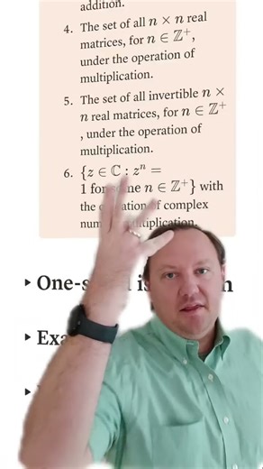 The Abstract Algebra Minute! - Video 0008 - Multiplication groups