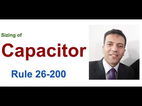 Capacitor Sizing & Power Factor Correction – CEC Rule 26 200 Explained | Red Seal 309A Full Lesson