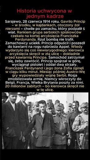 Sarajewo 1914 – Zły skręt, który wywołał I wojnę światową #ww1 #historia
