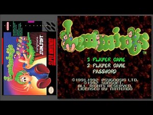 Lemmings SNES [OST] Stage Theme 12