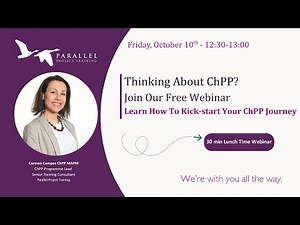 Free ChPP Lunch Time Webinar - Learn How To Kick-start Your ChPP Journey