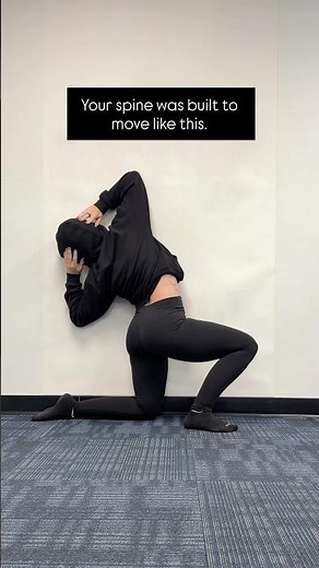 Let the Wall Teach You How to Rotate #spine #spinalmobility