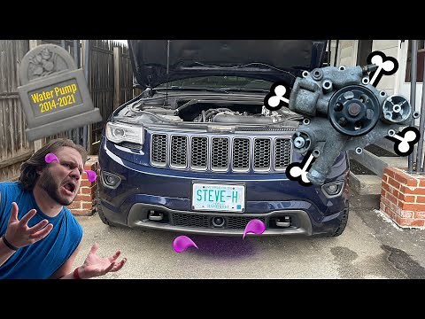 Grand Cherokee OWNERS: Leaking water pump? Replace it in your driveway