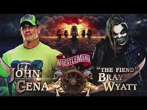 WWE WrestleMania 36: John Cena vs "The Fiend" Bray Wyatt (Firefly Fun House)