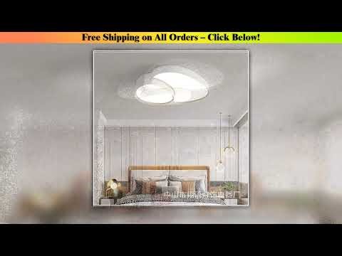 Remote Control Living Room Light Modern Simple LED Ceiling Lamp Lustre Home Creative Indoor