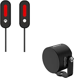INNOVV ThirdEYE Motorcycle Blind Spot System with Voice and Indicators Alert, Waterproof Moto Assistant System, Detect Hazards from Side & Rear Line for Motorcycle/Bicycle/E-Bike(Mirror Version)