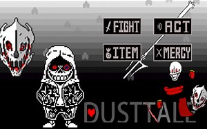 【自制游戏】[CYF]DustTale Murder Sans Fight完整版!